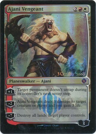 Ajani Vengeant - Prerelease Promo - Magic: The Gathering Promo Cards ...