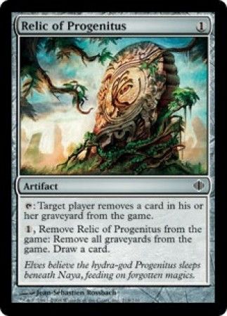 Relic of Progenitus Shards of Alara Singles Relic of Progenitus Shards of Alara Singles
