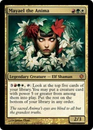 Mayael the Anima Shards of Alara Singles Mayael the Anima Shards of Alara Singles