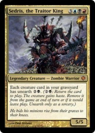 Sedris the Traitor King Shards of Alara Singles Sedris the Traitor King Shards of Alara Singles