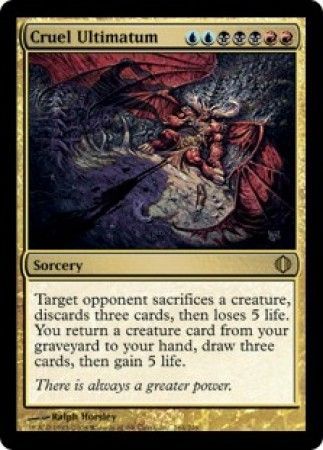 Cruel Ultimatum Shards of Alara Singles Cruel Ultimatum Shards of Alara Singles