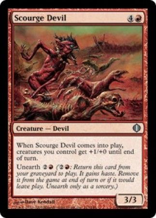 Scourge Devil Shards of Alara Singles Scourge Devil Shards of Alara Singles