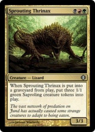 Sprouting Thrinax Shards of Alara Singles Sprouting Thrinax Shards of Alara Singles