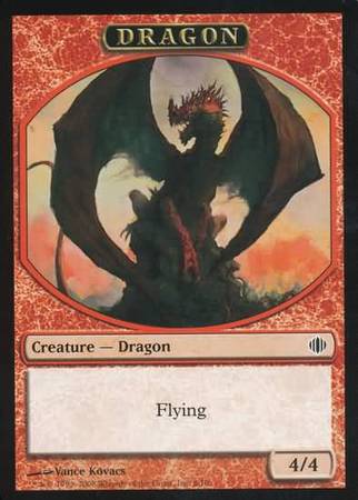 Dragon Token Shards of Alara Shards of Alara Singles Dragon Token Shards of Alara Shards of Alara Singles