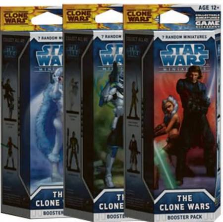 Clone Wars Sealed Case of 12 Boosters Star Wars Miniatures Star Wars Miniatures Sealed Product Clone Wars Sealed Case of 12 Boosters Star Wars Miniatures Star Wars Miniatures Sealed Product