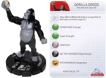 Gorilla Grodd 010 Arkham Asylum DC Heroclix DC Arkham Asylum Gorilla Grodd 010 Arkham Asylum DC Heroclix DC Arkham Asylum