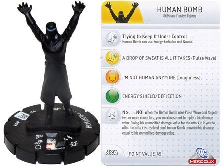Human Bomb 013 Arkham Asylum DC Heroclix Human Bomb 013 Arkham Asylum DC Heroclix