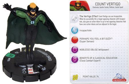 Count Vertigo 024 Arkham Asylum DC Heroclix Count Vertigo 024 Arkham Asylum DC Heroclix