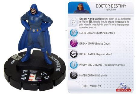 Doctor Destiny 040 Arkham Asylum DC Heroclix Doctor Destiny 040 Arkham Asylum DC Heroclix