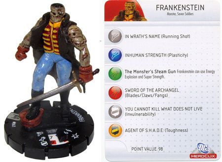 Frankenstein 041 Arkham Asylum DC Heroclix Frankenstein 041 Arkham Asylum DC Heroclix