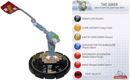 The Joker 059 Arkham Asylum DC Heroclix The Joker 059 Arkham Asylum DC Heroclix