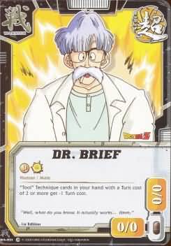 Dr Brief WA 051 Common Dragon Ball The Awakening Dr Brief WA 051 Common Dragon Ball The Awakening