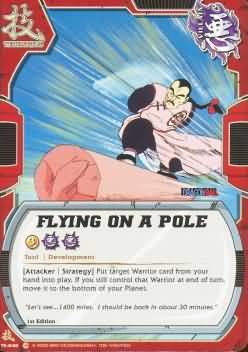 Flying on a Pole TE 048 Common Dragon Ball The Awakening Flying on a Pole TE 048 Common Dragon Ball The Awakening