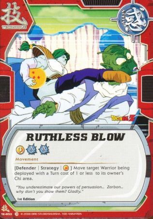 Ruthless Blow TE 053 Common Dragon Ball The Awakening Ruthless Blow TE 053 Common Dragon Ball The Awakening
