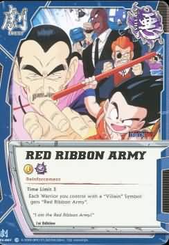 Red Ribbon Army EV 027 Common Dragon Ball The Awakening Red Ribbon Army EV 027 Common Dragon Ball The Awakening