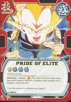 Pride of Elite TE 057 Rare Dragon Ball The Awakening Pride of Elite TE 057 Rare Dragon Ball The Awakening