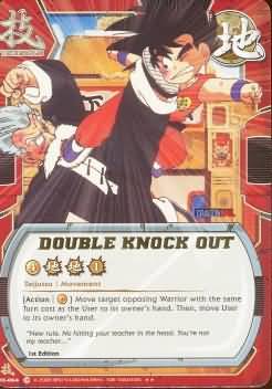 Double Knock Out TE 064 Rare Double Knock Out TE 064 Rare
