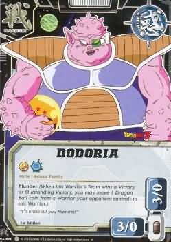 Dodoria WA 071 Uncommon Dragon Ball The Awakening Dodoria WA 071 Uncommon Dragon Ball The Awakening