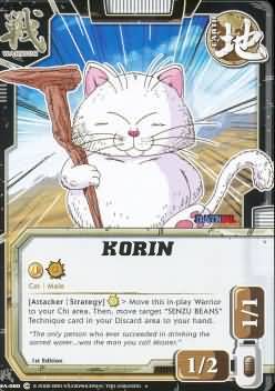 Korin WA 080 Uncommon Dragon Ball The Awakening Korin WA 080 Uncommon Dragon Ball The Awakening