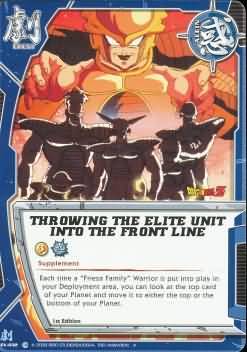 Throwing The Elite Unit Into the Front Line EV 032 Uncommon Dragon Ball The Awakening Throwing The Elite Unit Into the Front Line EV 032 Uncommon Dragon Ball The Awakening