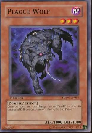 Plague Wolf SDZW EN015 Common 1st Edition 