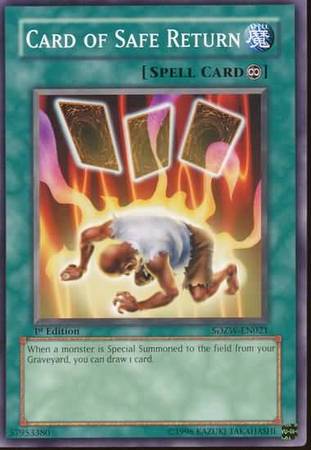 Card of Safe Return SDZW EN021 Common 1st Edition Card of Safe Return SDZW EN021 Common 1st Edition