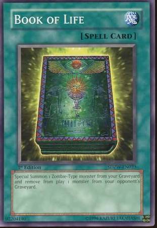 Book of Life SDZW EN023 Common 1st Edition Structure Deck Zombie World 1st Edition Singles Book of Life SDZW EN023 Common 1st Edition Structure Deck Zombie World 1st Edition Singles