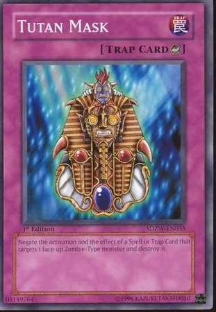 Tutan Mask SDZW EN035 Common 1st Edition Tutan Mask SDZW EN035 Common 1st Edition