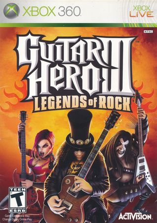 Guitar Hero III Legends of Rock Xbox 360 Xbox 360 Guitar Hero III Legends of Rock Xbox 360 Xbox 360