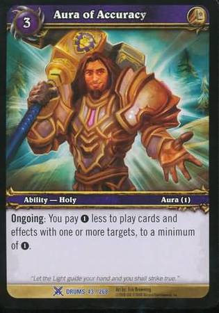 Aura of Accuracy 43 268 Rare WoW Drums of War Aura of Accuracy 43 268 Rare WoW Drums of War