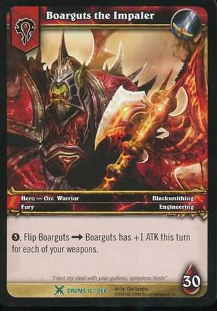 Boarguts the Impaler 10 268 Uncommon WoW Drums of War Boarguts the Impaler 10 268 Uncommon WoW Drums of War