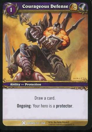 Courageous Defense 93 268 Common WoW Drums of War Courageous Defense 93 268 Common WoW Drums of War