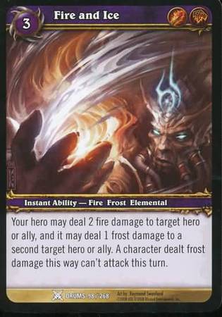 Fire and Ice 98 268 Common WoW Drums of War Fire and Ice 98 268 Common WoW Drums of War
