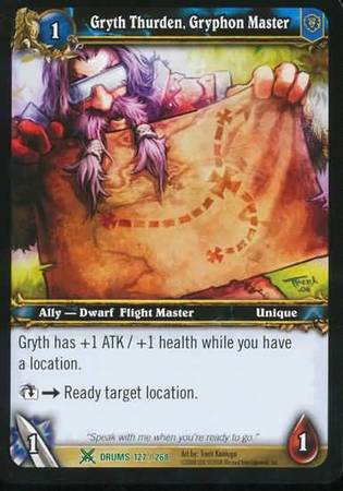 Gryth Thurden Gryphon Master 127 268 Uncommon Gryth Thurden Gryphon Master 127 268 Uncommon