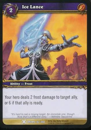 Ice Lance 36 268 Common WoW Drums of War Ice Lance 36 268 Common WoW Drums of War
