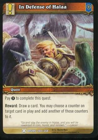 In Defense of Halaa 240 268 Common WoW Drums of War In Defense of Halaa 240 268 Common WoW Drums of War