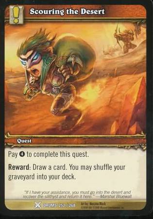 Scouring the Desert 252 268 Common WoW Drums of War Scouring the Desert 252 268 Common WoW Drums of War