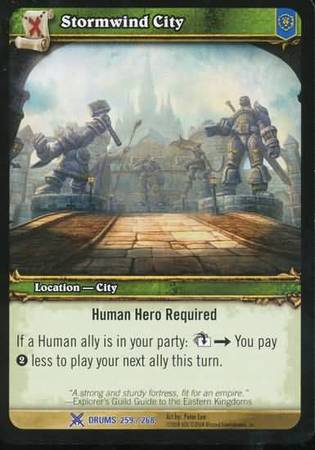 Stormwind City 259 268 Rare WoW Drums of War Stormwind City 259 268 Rare WoW Drums of War
