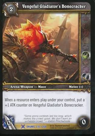 Vengeful Gladiator s Bonecracker 235 268 Rare WoW Drums of War Vengeful Gladiator s Bonecracker 235 268 Rare WoW Drums of War