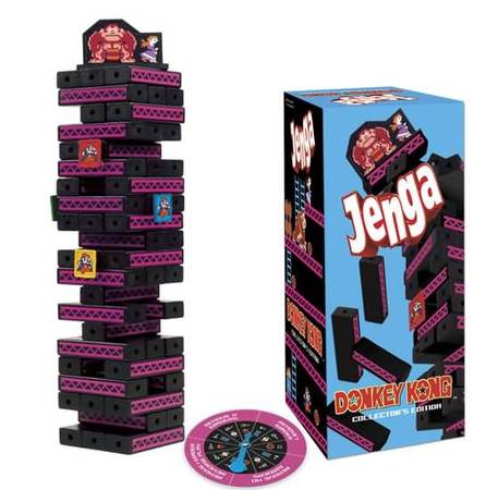 Jenga Donkey Kong Edition Usaopoly Board Games A Z Jenga Donkey Kong Edition Usaopoly Board Games A Z