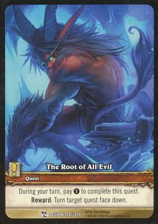 The Root of All Evil Extended Art EA 313 319 The Root of All Evil Extended Art EA 313 319