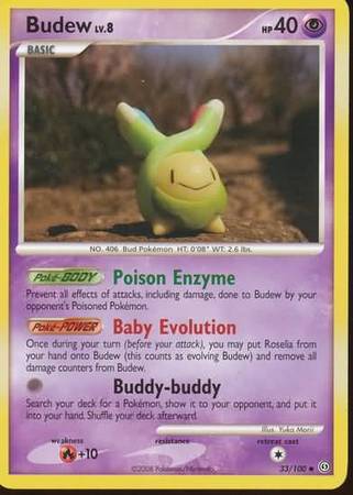 Budew 33 100 Uncommon Budew 33 100 Uncommon