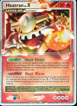 Heatran LV.X - Diamond & Pearl: Stormfront - Pokemon