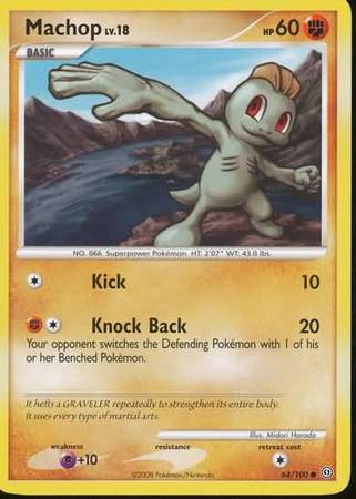 Machop 64 100 Common Machop 64 100 Common