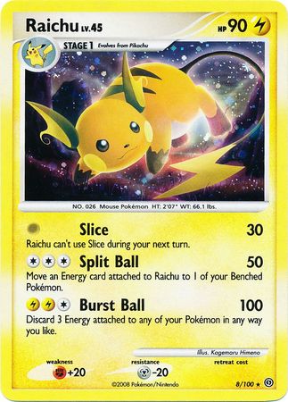 Raichu Stormfront 99/100 Values - MAVIN