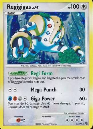 Pokemon - Regigigas - 84/111 - Holo Rare - Sun & Moon: Crimson Invasion