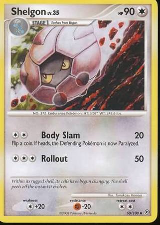 Shelgon 50 100 Uncommon Shelgon 50 100 Uncommon