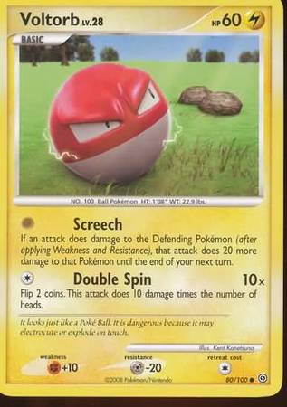 Voltorb 80 100 Common Diamond Pearl Stormfront Singles Voltorb 80 100 Common Diamond Pearl Stormfront Singles