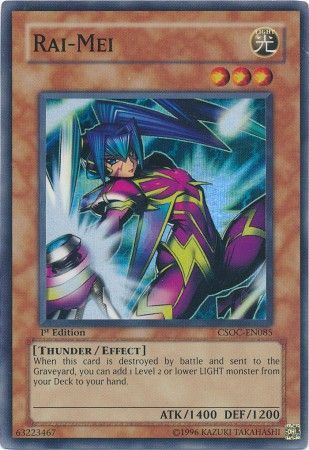 Rai Mei CSOC EN085 Super Rare 1st Edition Rai Mei CSOC EN085 Super Rare 1st Edition
