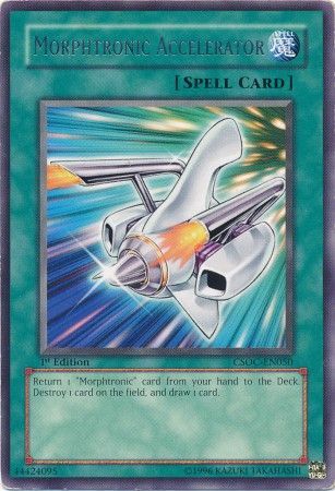 Morphtronic Accelerator CSOC EN050 Rare 1st Edition Morphtronic Accelerator CSOC EN050 Rare 1st Edition